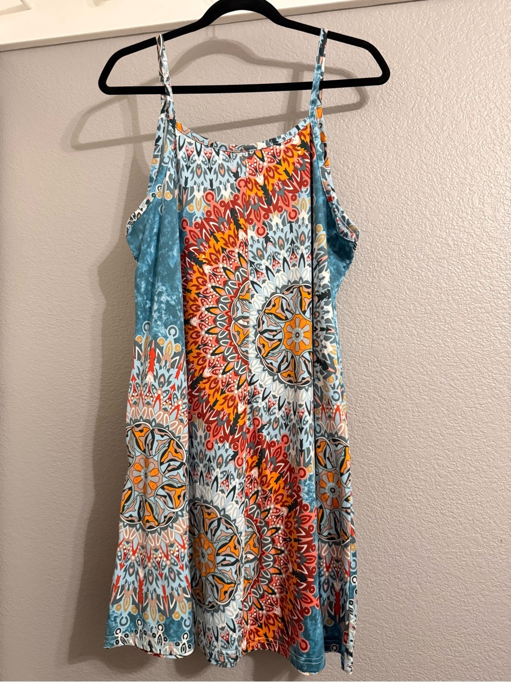 Spaghetti Strap Sundress with POCKETS - Picture 4 of 8
